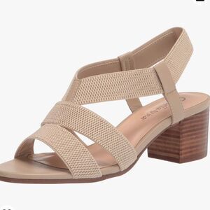 BELLA VITA - Jodi - Natural Textured Block Heel